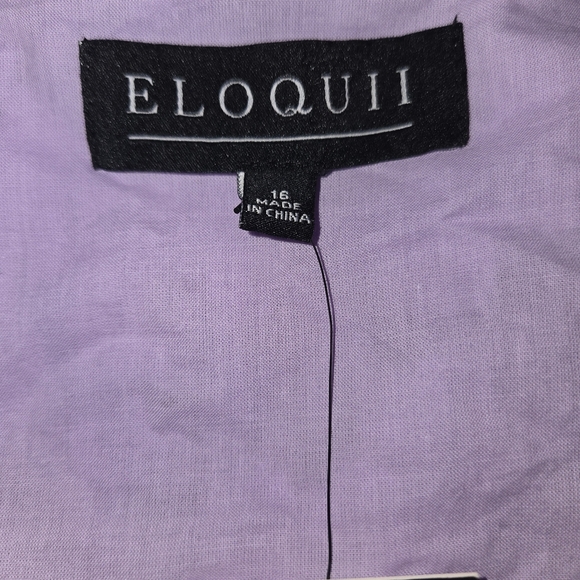 Eloquii Lilac Lace Mini Dress - Picture 10 of 11